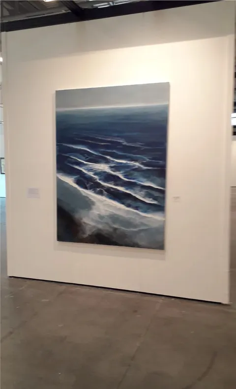 Francesco Santosuosso, ArtVerona, 12-15 0tt, 2018, olio su tela, 200×150 cm