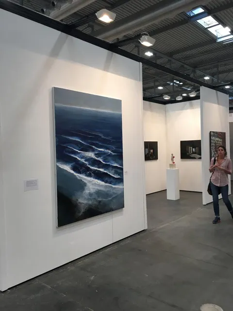 Francesco Santosuosso, ArtVerona-12-15-0tt, 2018, olio, 200×150 cm
