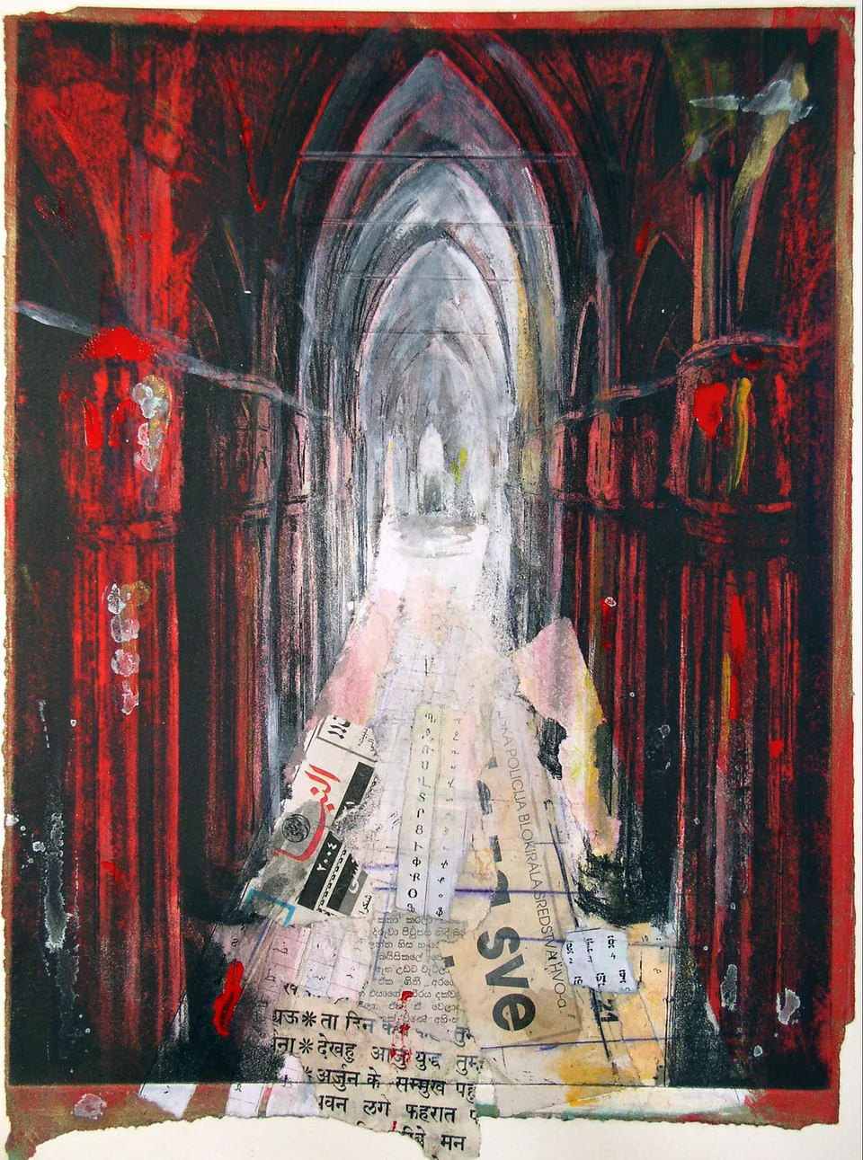 Francesco Santosuosso, Chiesa rossa, 2003