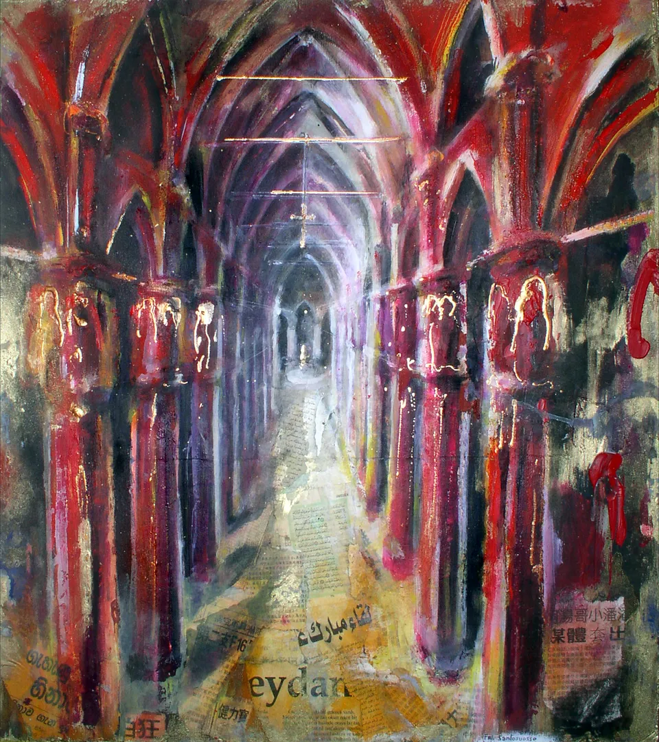 Francesco Santosuosso, Duomo, 2003, olio e acrilicosu tavola