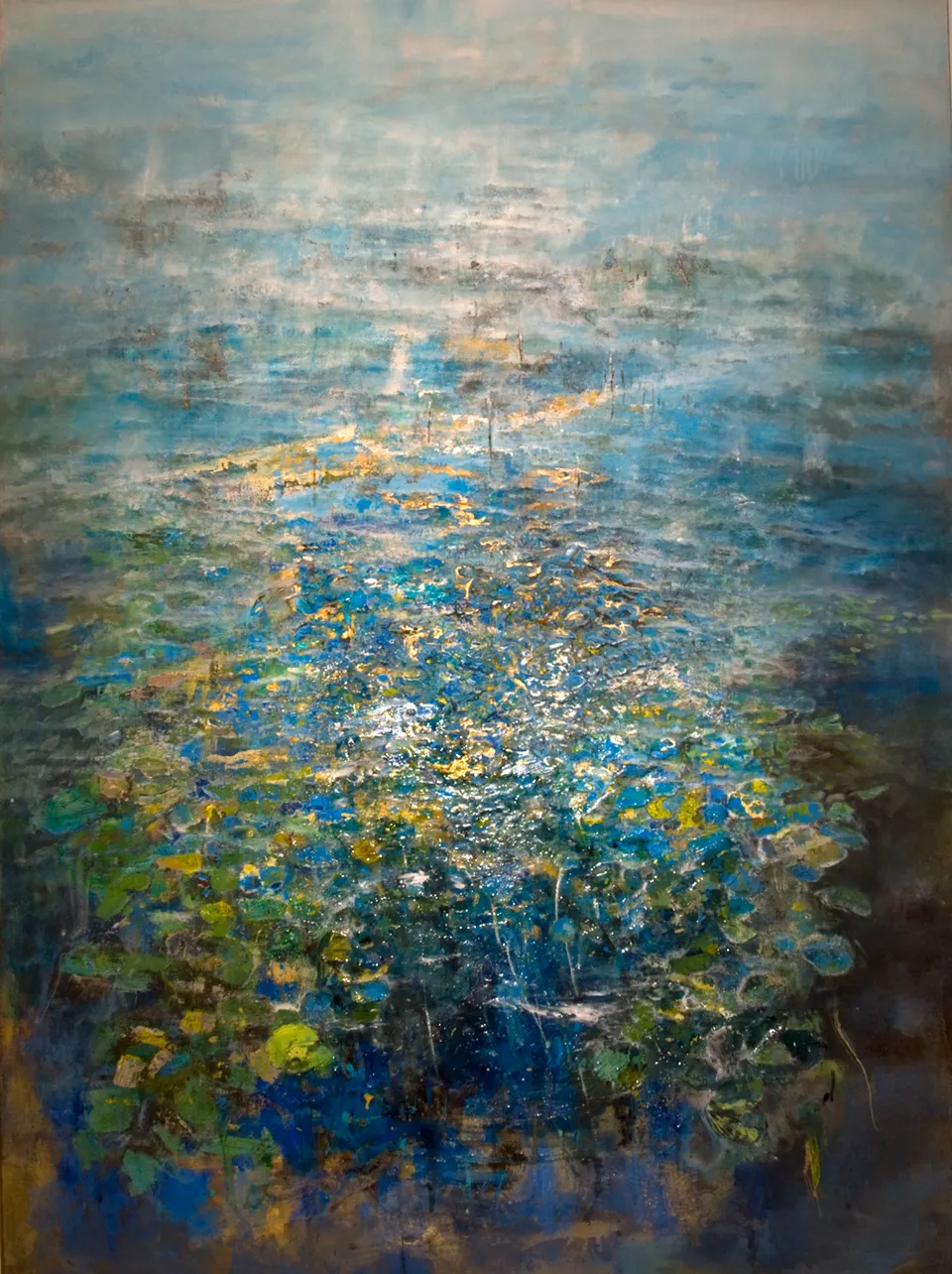 Francesco Santosuosso, Germinazione, 2014, olio