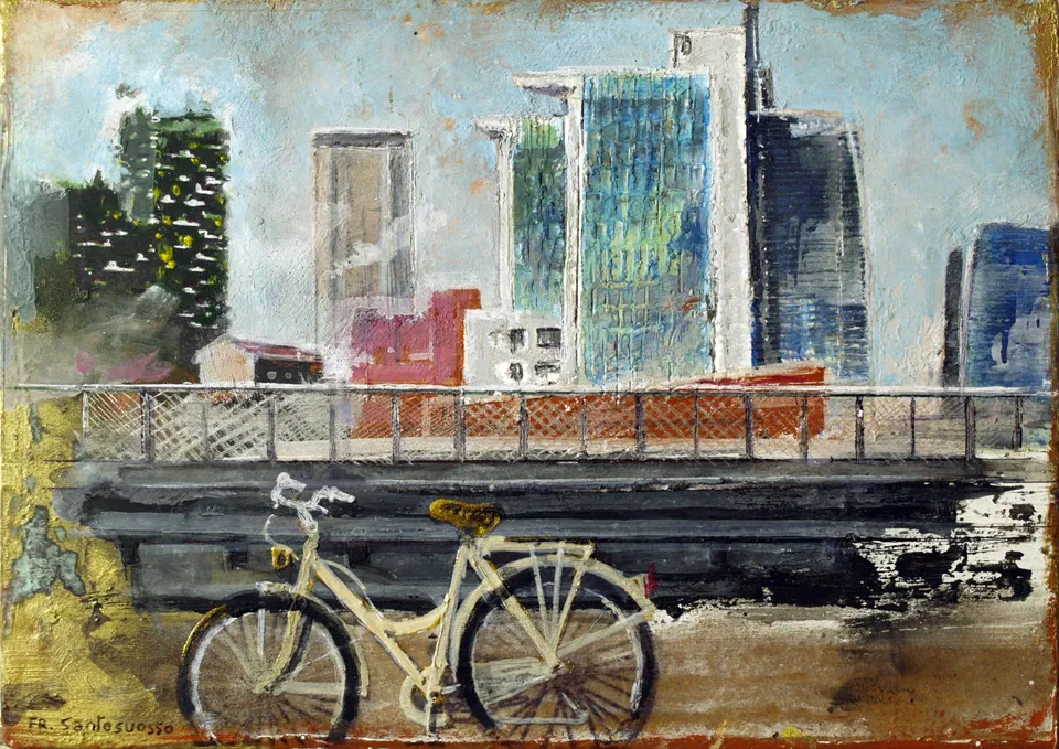 Francesco Santosuosso, Il ponte Garibaldi, 2015