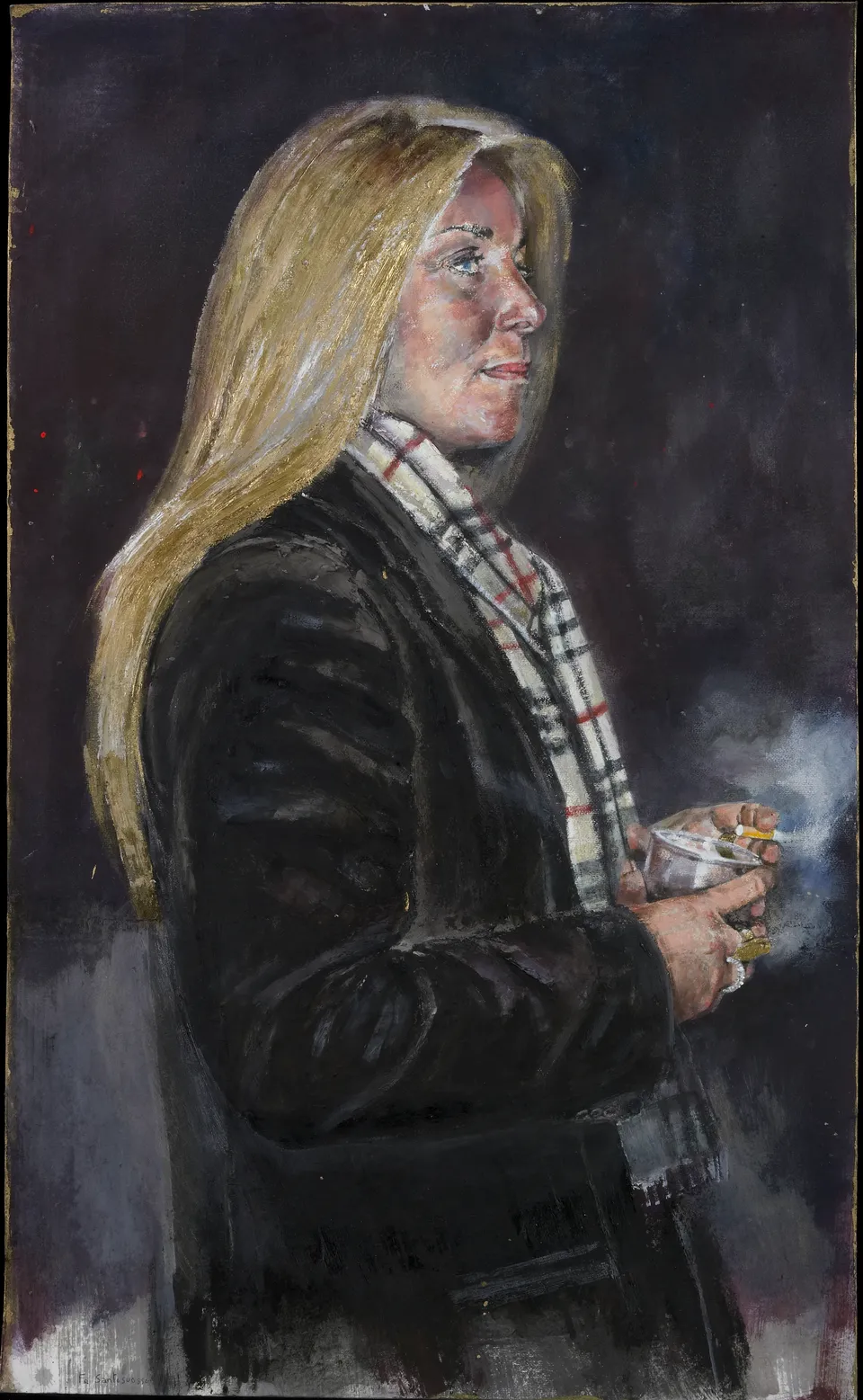 Francesco Santosuosso, Il ritratto della cavallarin
