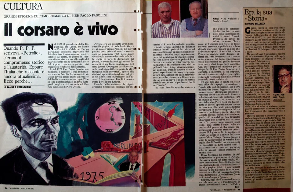 Francesco Santosuosso, Illustrazioni per i media, 1987
