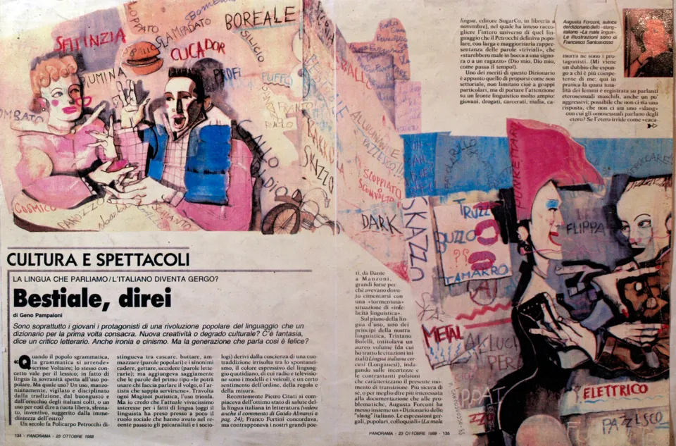 Francesco Santosuosso, Illustrazioni per i media, 1987