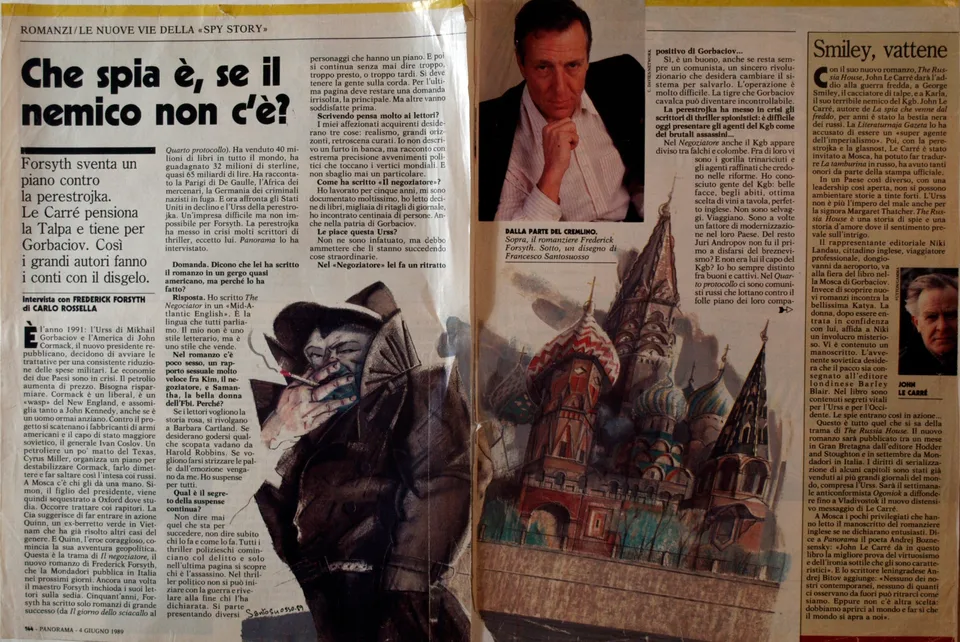 Francesco Santosuosso, Illustrazioni per i media, Fr, 1987