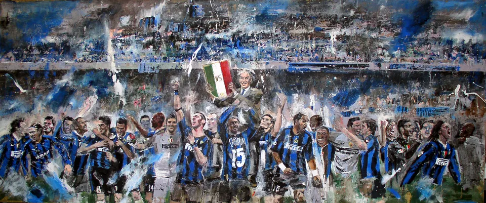 Francesco Santosuosso, Inter, 2007, acrilico su tavola