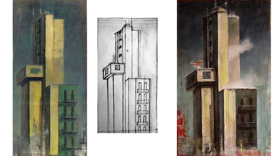 Francesco Santosuosso, La torre dei pompieri di via Procaccini