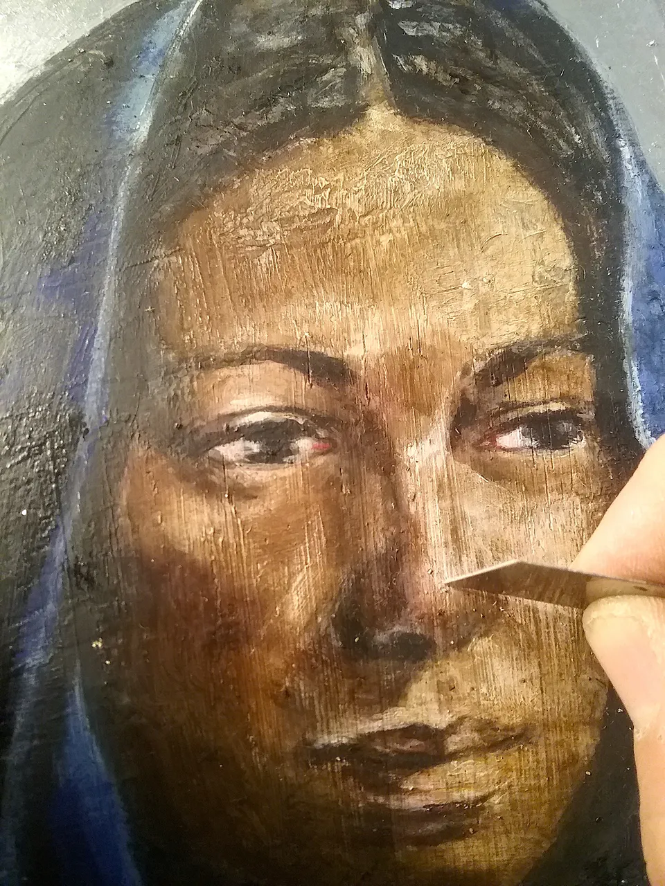 Francesco Santosuosso, Lavorazione su legno con lametta