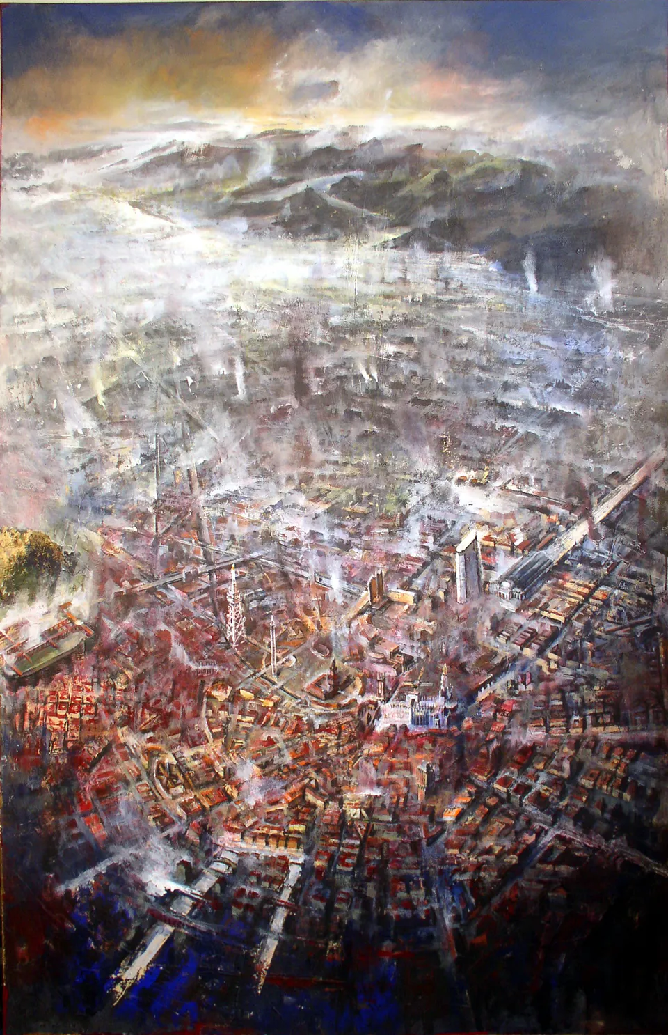 Francesco Santosuosso, Milano, 2005, 200×130 cm