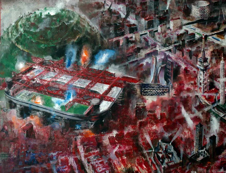 Francesco Santosuosso, Milano -particolare san siro, 2010