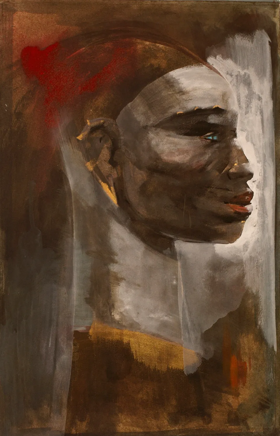Francesco Santosuosso, Nera 2 carta, 49×32 cm