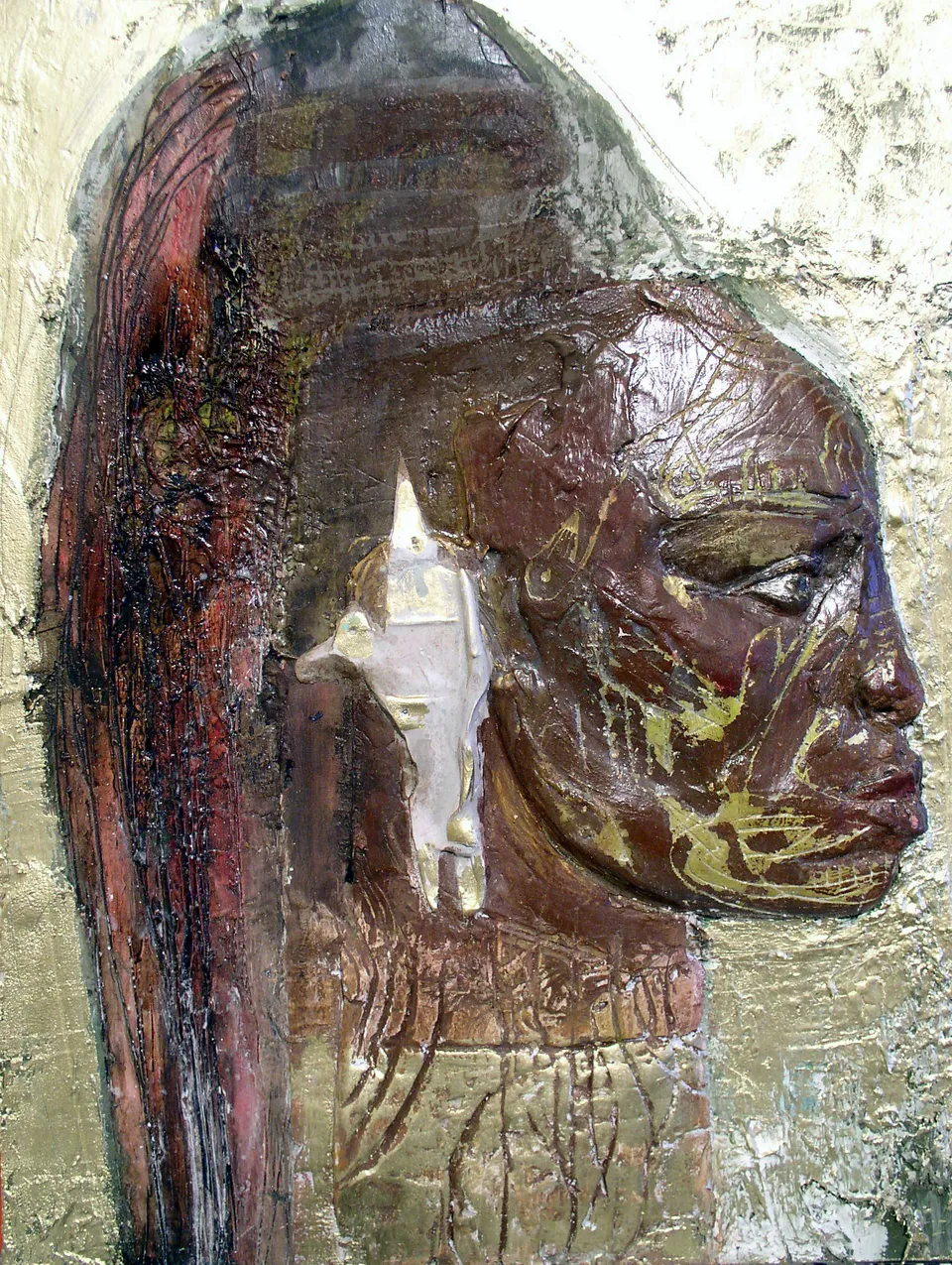 Francesco Santosuosso, Nera 3, 2007, bassorilievo