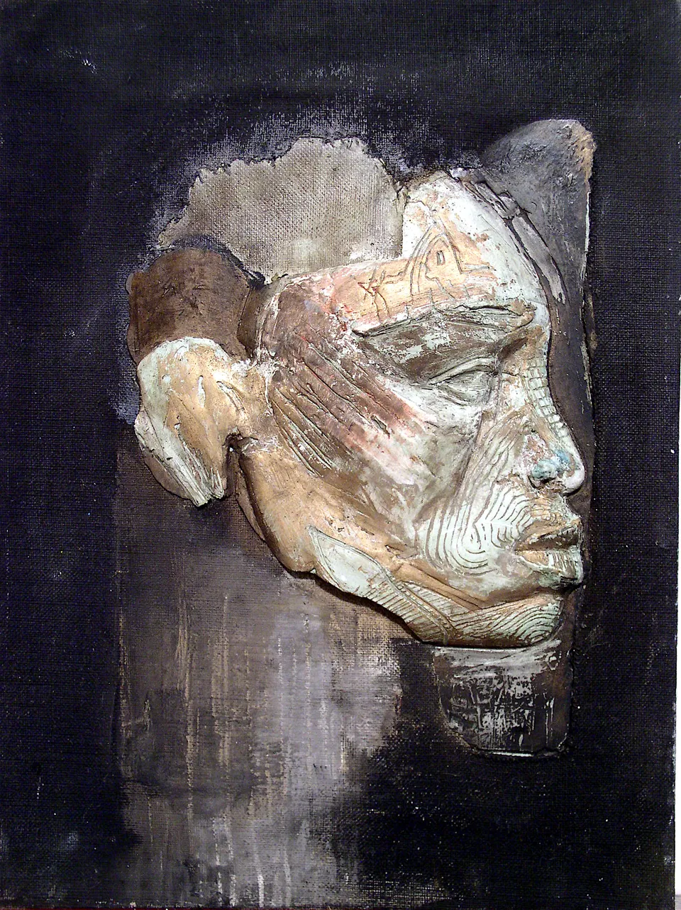 Francesco Santosuosso, Nera-7, 2007, bassorilievo