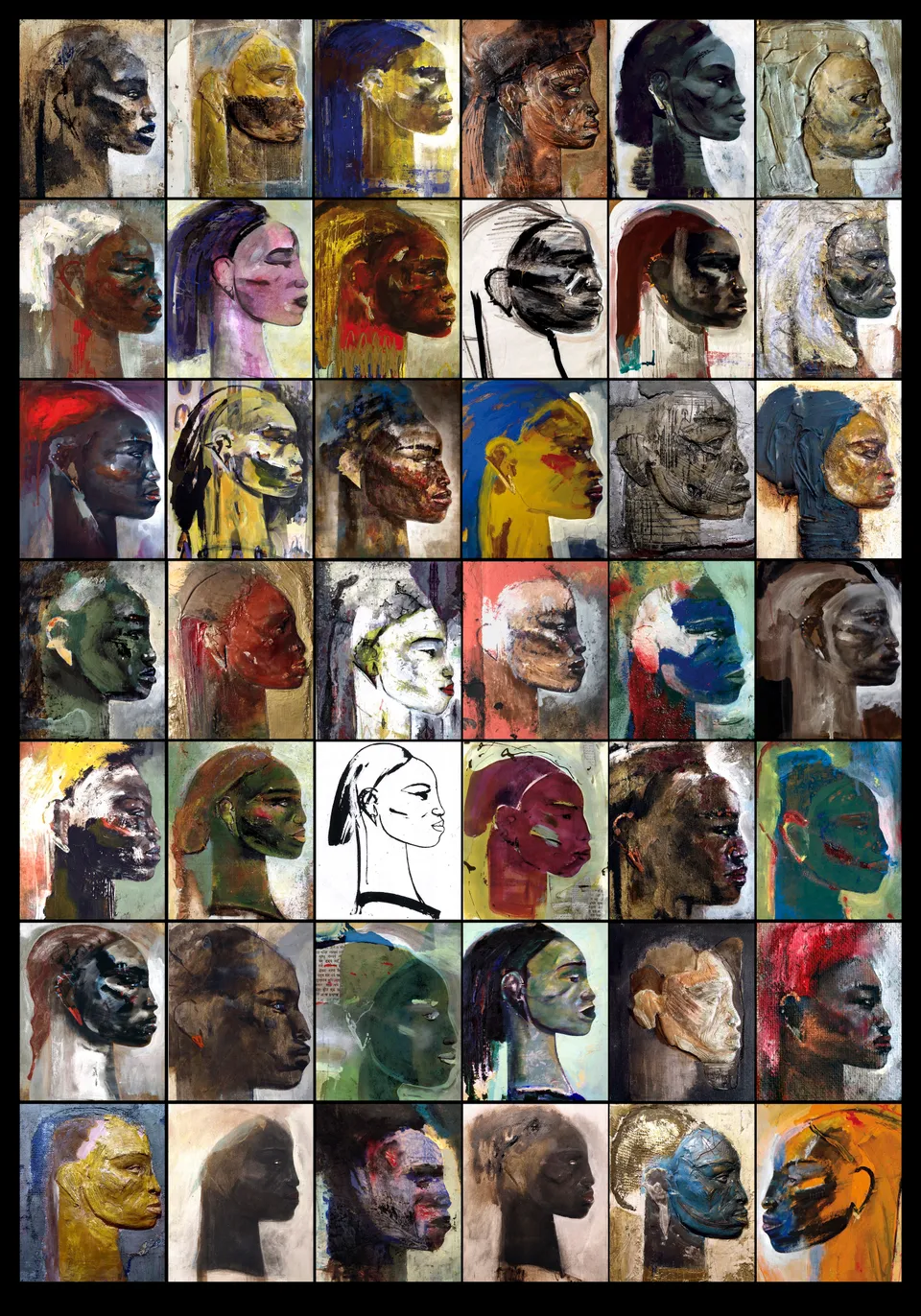 Francesco Santosuosso, Nere, 1997