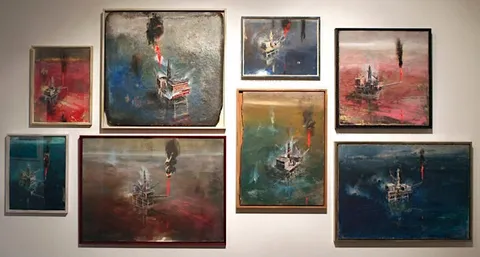 Francesco Santosuosso, Parete in galleria il divano di george , settembre, 2010