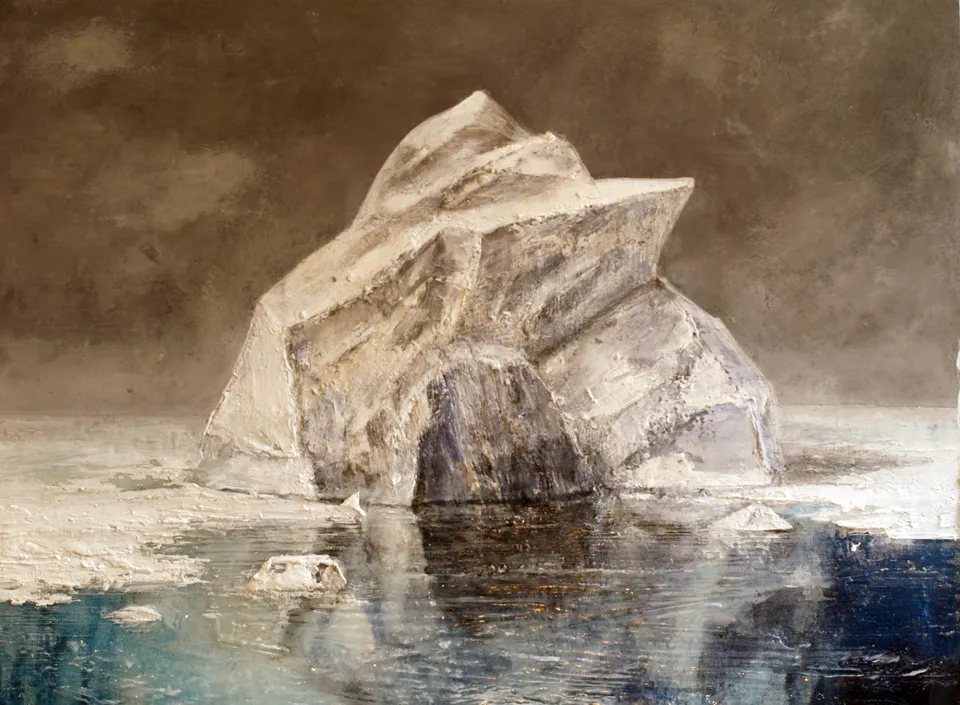 Francesco Santosuosso, Particolare, 2012, acrilico e resina su tela su tavola