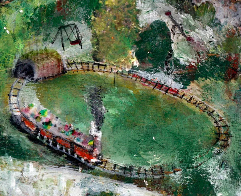 Francesco Santosuosso, Particolare parco sempione