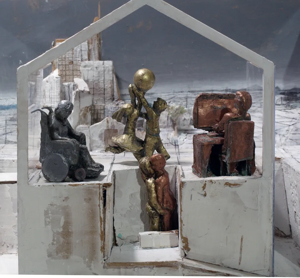 Francesco Santosuosso, Particolare scultura per small family, SMALL HOME GREAT PROJECTS, 2019