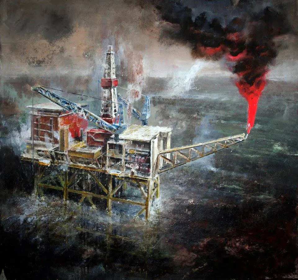 Francesco Santosuosso, Piattaforma Shell