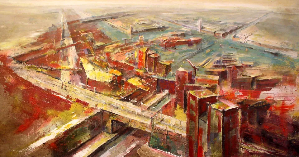 Francesco Santosuosso, Prospettiva Aerea, 2002