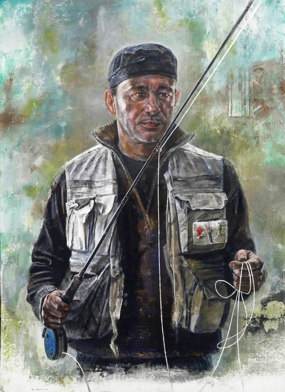 Francesco Santosuosso, Ritratto di MASSIMO, 2017