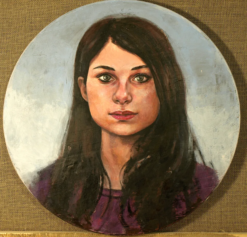 Francesco Santosuosso, Ritratto di SOFIA, 2020, olio