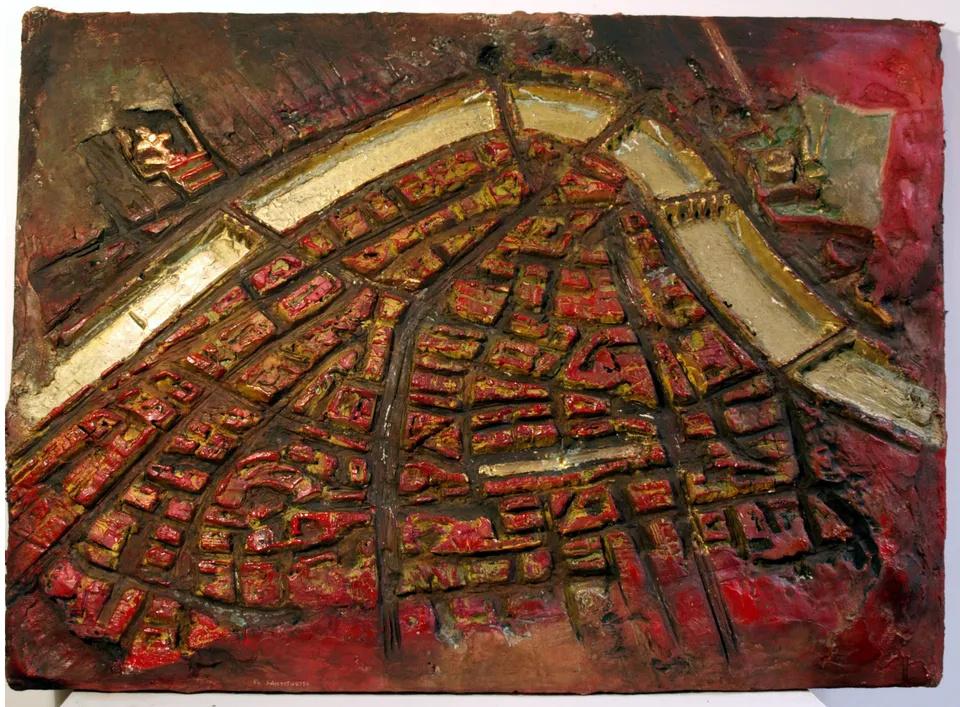Francesco Santosuosso, Roma, 2010, bassorilievo