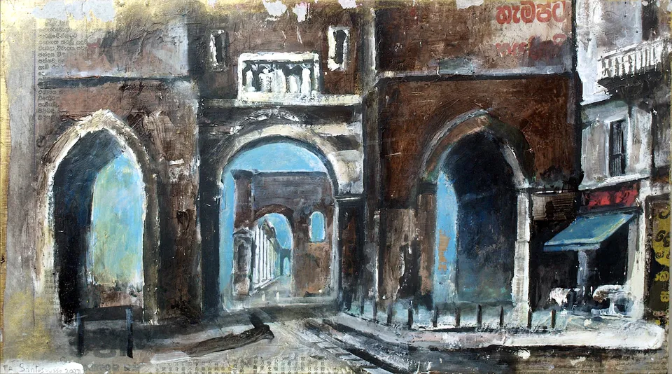 Francesco Santosuosso, Sporting s lorenzo, 2015, acrilico su legno, 26×47 cm