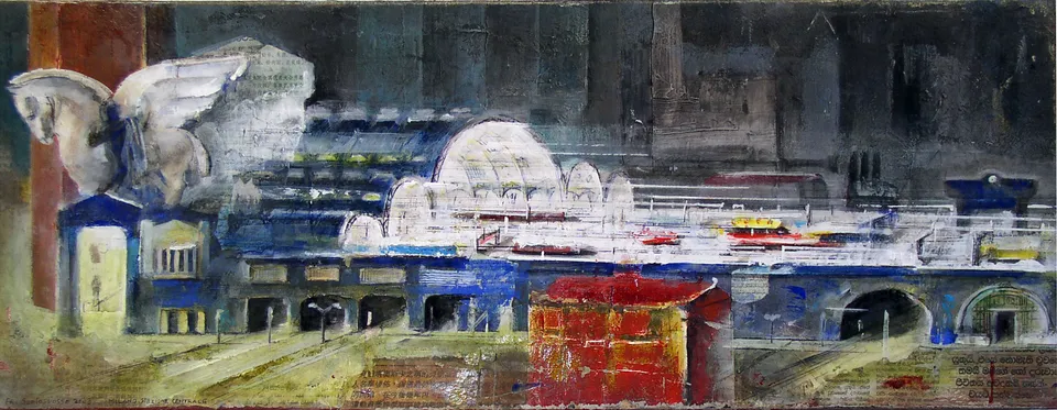 Francesco Santosuosso, Stazione-centrale, 2003