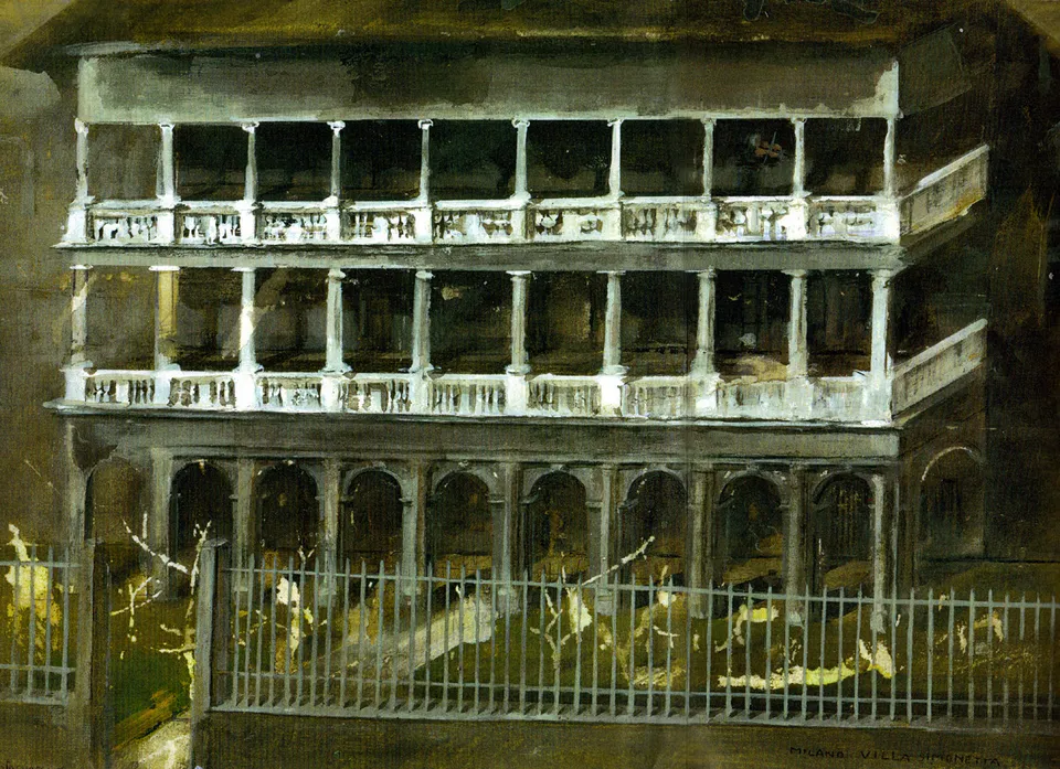 Francesco Santosuosso, Villa simonetta